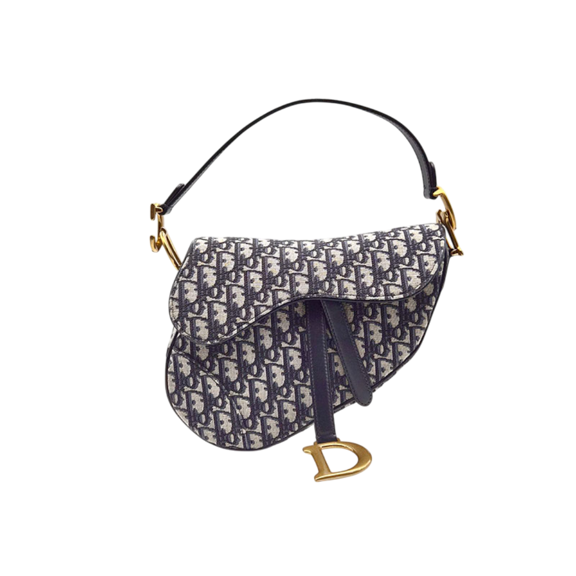 크리스찬 디올 오블리크 새들 스트랩백 L861490(Christian Dior Oblique Saddle Strap Bag L861490) - 1