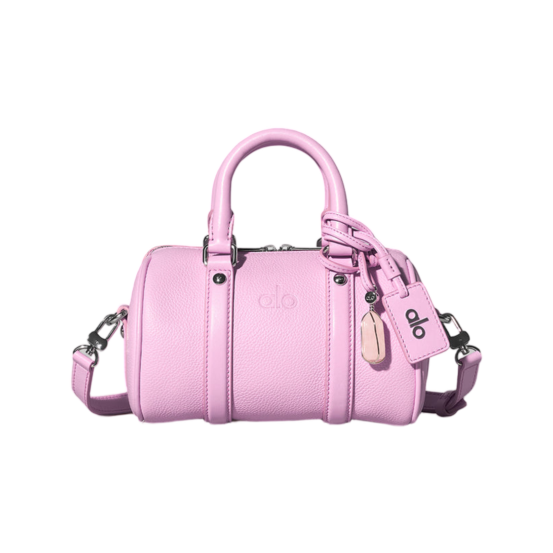알로 요가 미니 보이지 캔디 하트 핑크 레더(Alo Yoga Mini Voyage Candy Heart Pink Leather)