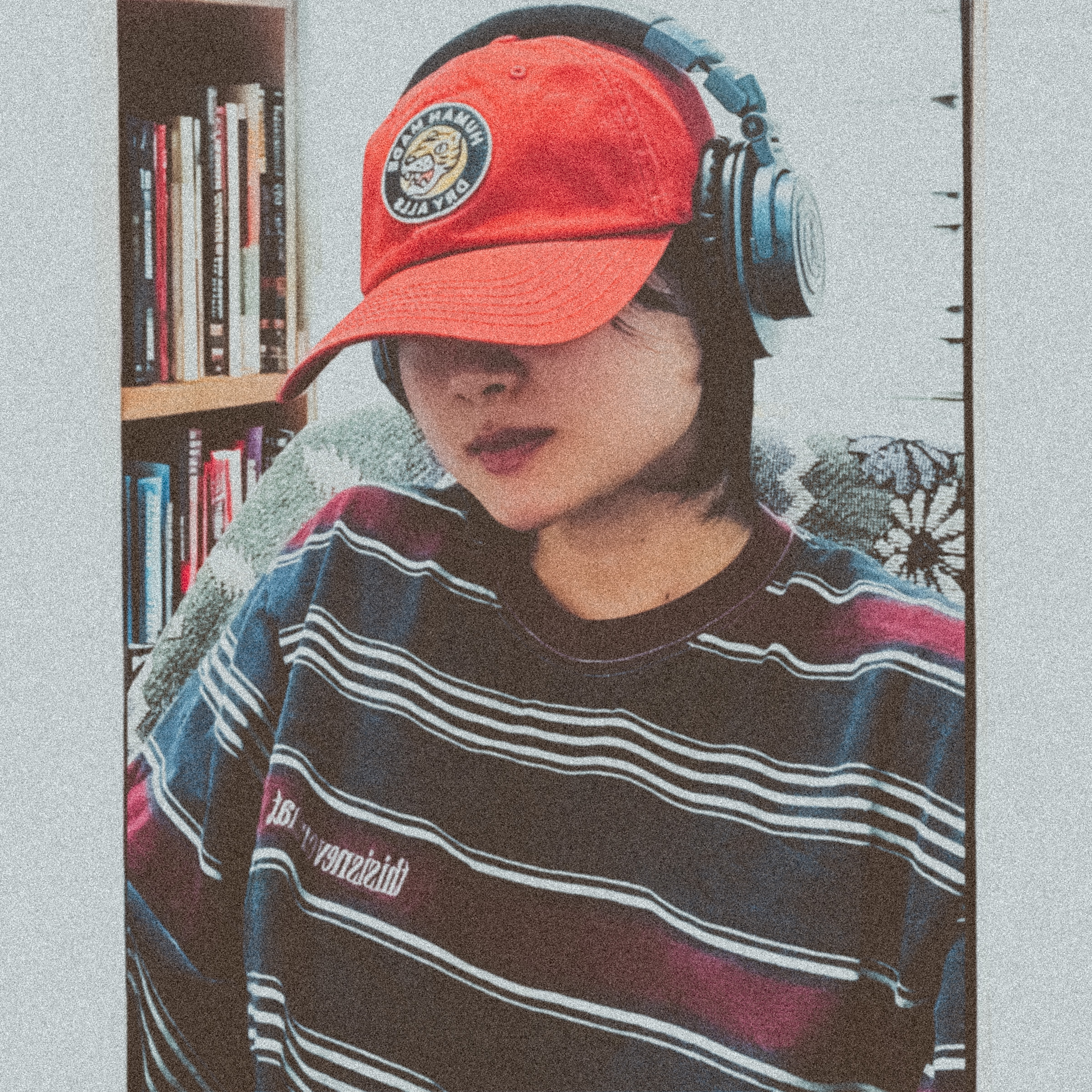 Human Made 6Panel Twill Cap Red, Audio-Technica ATH-M50x Professional Monitor Headphones Black 착용 스타일