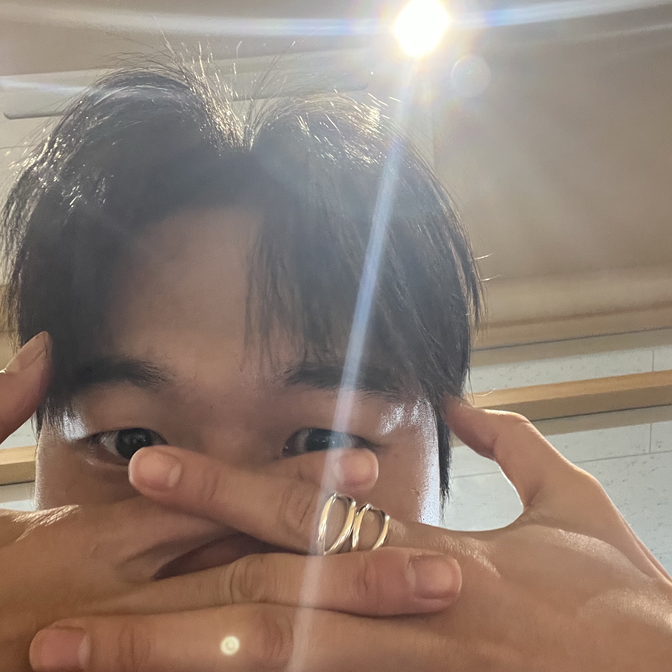 Undermycar Mu.Ac.04 - 925 Silver Ring, Undermycar Mu.Ac.03 - 925 Silver Ring 착용 스타일 - 2