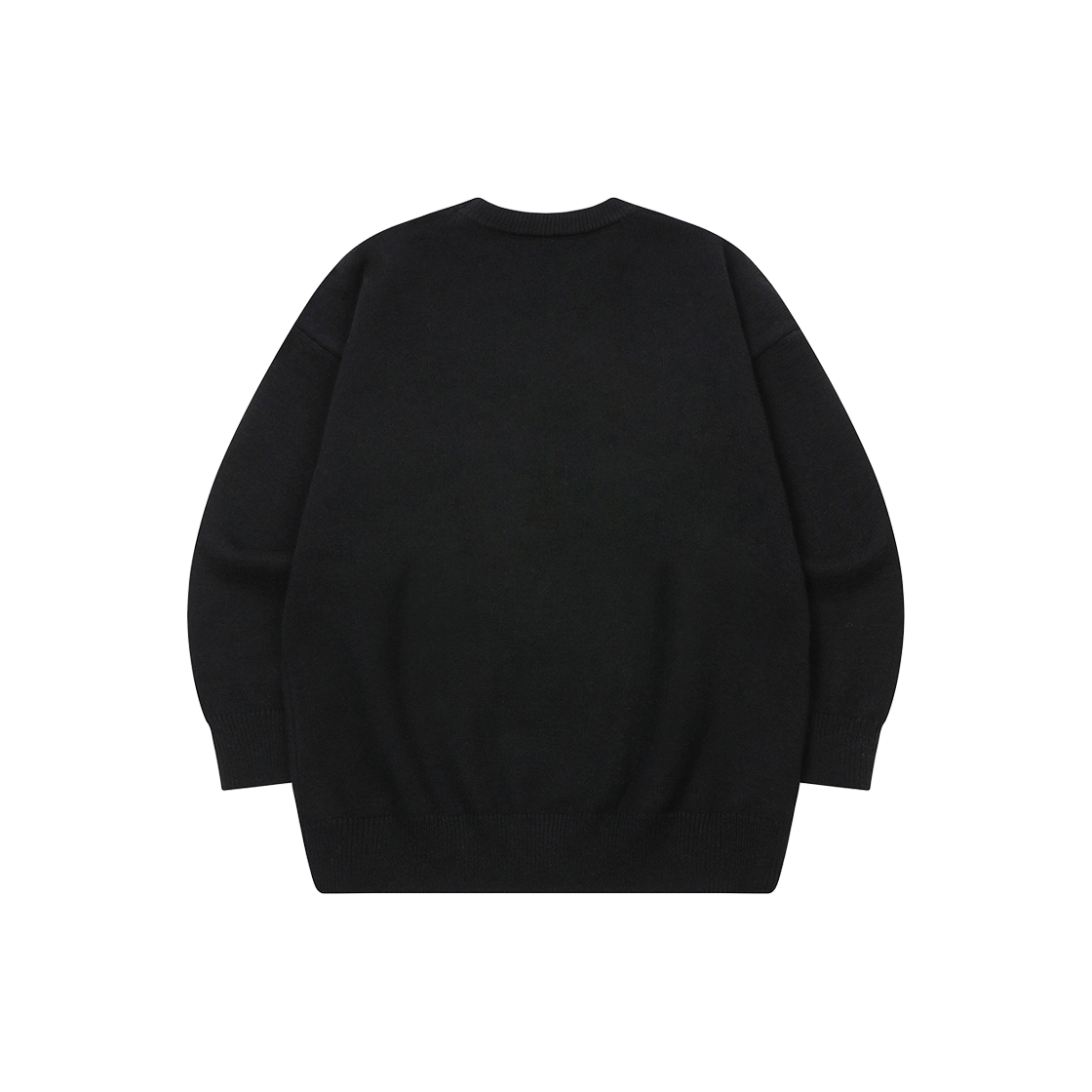 무센트 시에라 호피 하트 니트 남녀공용 블랙 - 호피 아이보리(MUCENT Sierra Leopard Heart Knit Unisex Black - Leopard Ivory) - 2