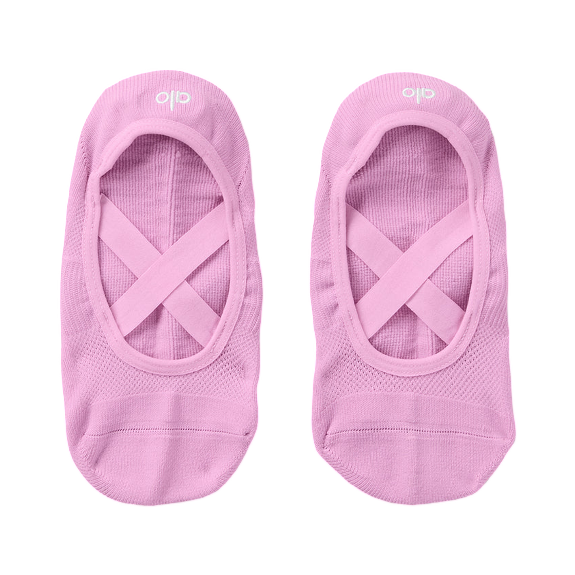 A0094W (W) Alo Yoga Pivot Barre Sock Candy Heart Pink