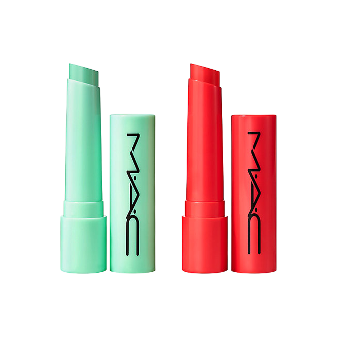 맥 스쿼트 플럼핑 글로스 스틱 듀오 히트 센서 & 민트 투 비(MAC Squirt Plumping Gloss Stick Duo Heat Sensor & Mint To Be) - 1