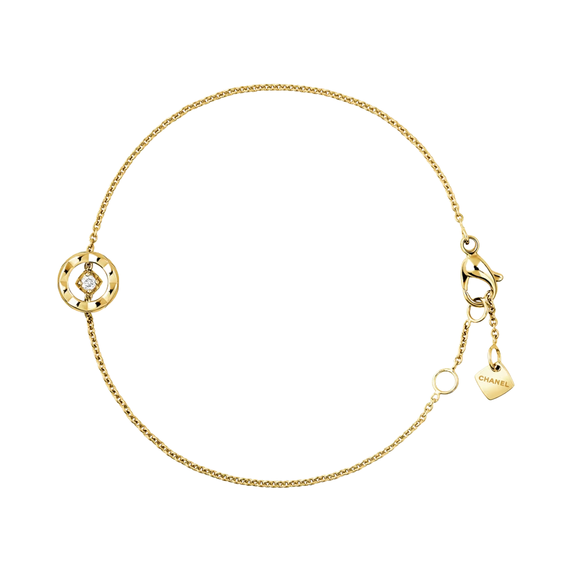 샤넬 코코 브레이슬릿 & 18K 옐로우 골드 다이아몬드(Chanel Coco Bracelet & 18K Yellow Gold Diamonds) - 1