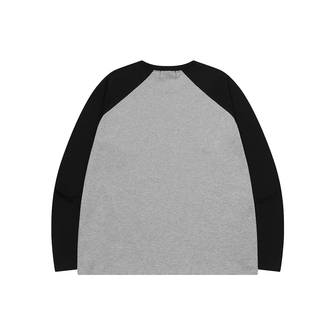 무센트 밀리오 호피 카모 레터링 나그랑 배색 긴팔 티 블랙(MUCENT Milio Leopard Camo Lettering Raglan Long Sleeve T Black) - 2