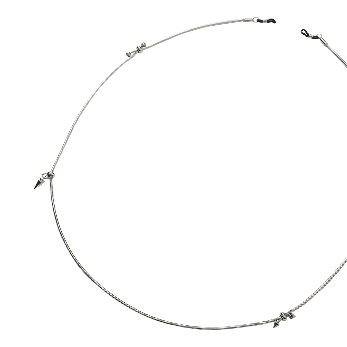 아조바이아조 믹스드 참 아이웨어 체인 실버(AJOBYAJO Mixed Charm Eyewear Chain Silver) - 2