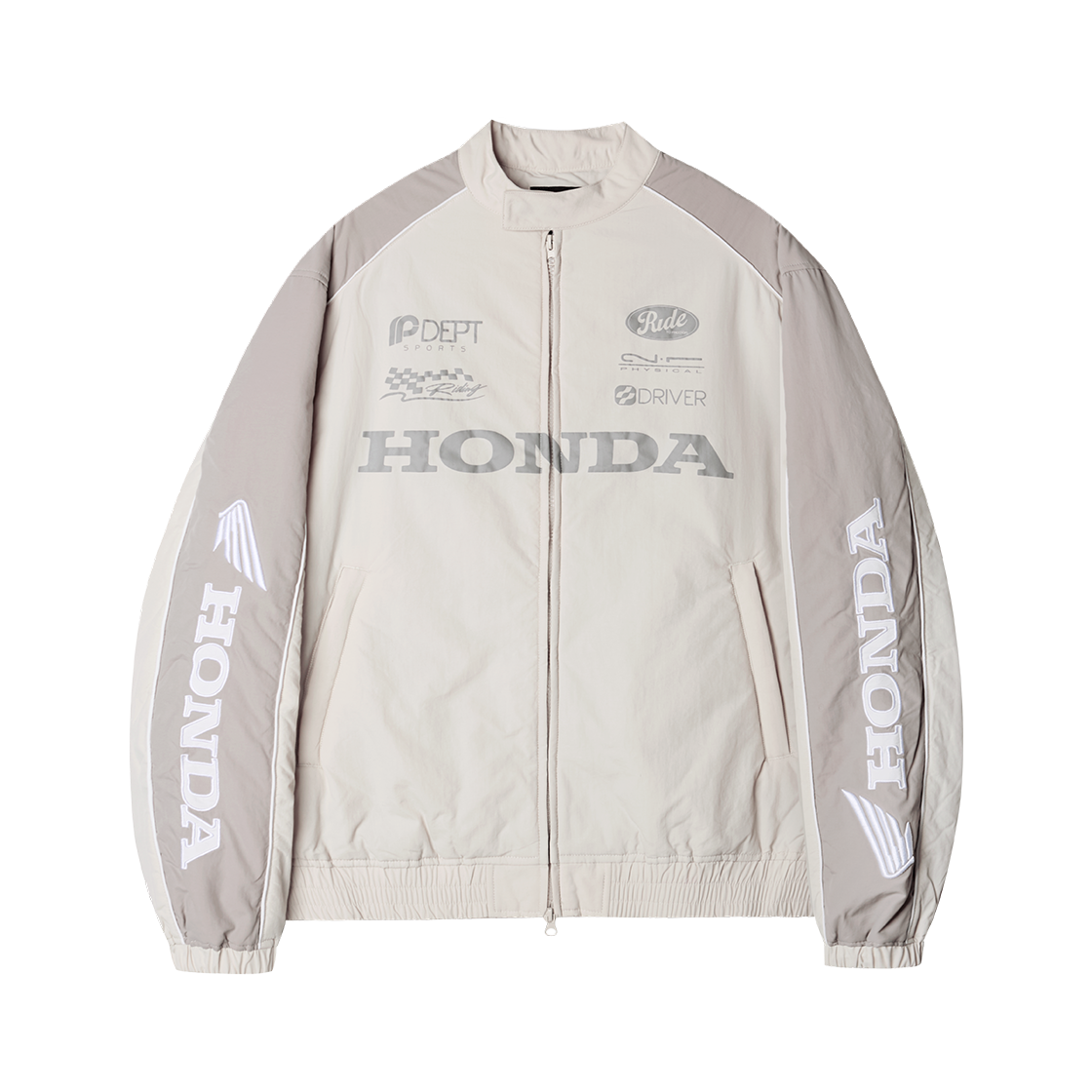 혼다 나일론 레이싱 블루종 자켓 아이보리(Honda Nylon Racing Blouson Jacket Ivory)