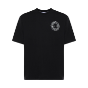 Stone Island 2100001 Organic Cotton Jersey Regular Fit T-Shirt with Outline Compass Print Black - 26SS