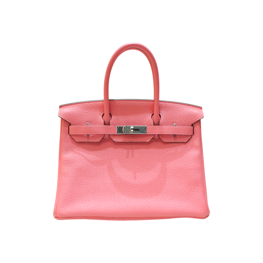 에르메스 벌킨 30 로즈 토트백 Y각인(Hermes Birkin 30 Rose Tote Bag with Y Stamp) - 1