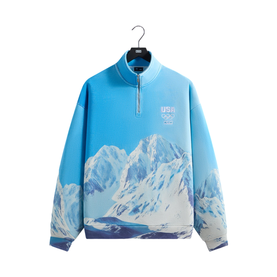 키스 포 팀 USA 윈터 마운틴 쿼터 집 서밋(Kith for Team USA Winter Mountain Quarter Zip Summit) - 1