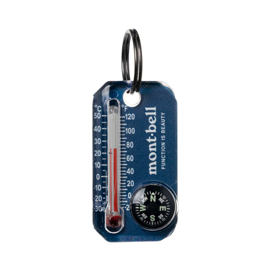몽벨 써모 컴파스 키링 블루(Montbell Thermo Compass Keyring Blue)