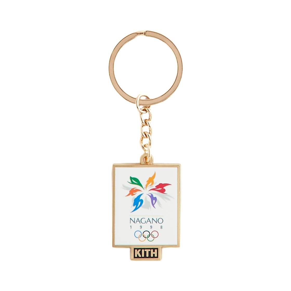 KHL150894-914 Kith for Olympics Heritage Nagano Keyring Gold