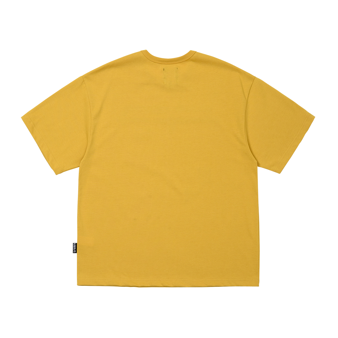 아조바이아조 SMSM 슬로건 티셔츠 옐로우(AJOBYAJO SMSM Slogan T-Shirt Yellow) - 2