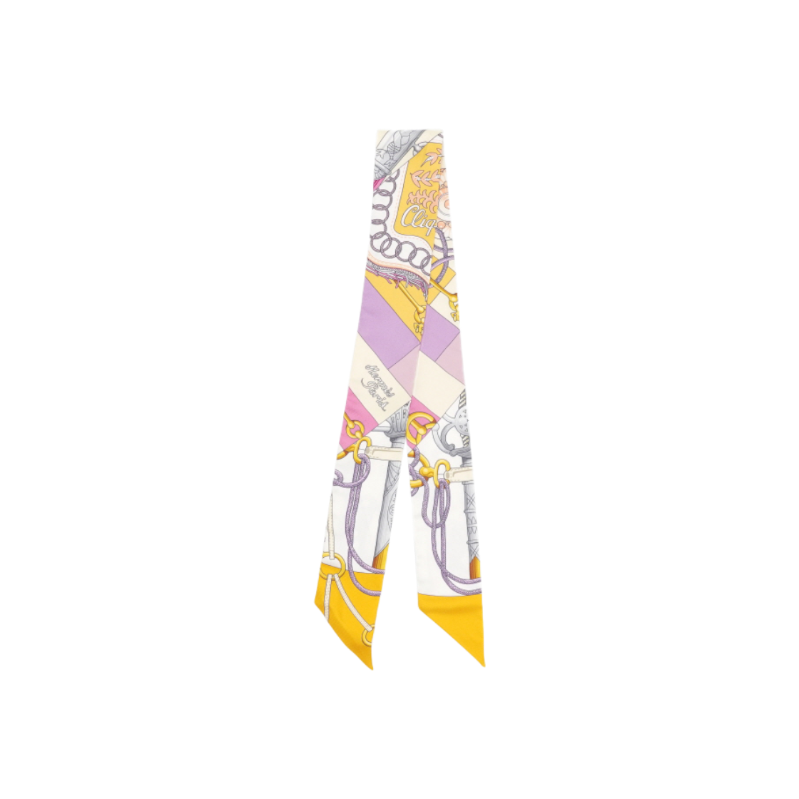 IT433D4RQAQ2 Hermes Click H Twilly Silk Scarf