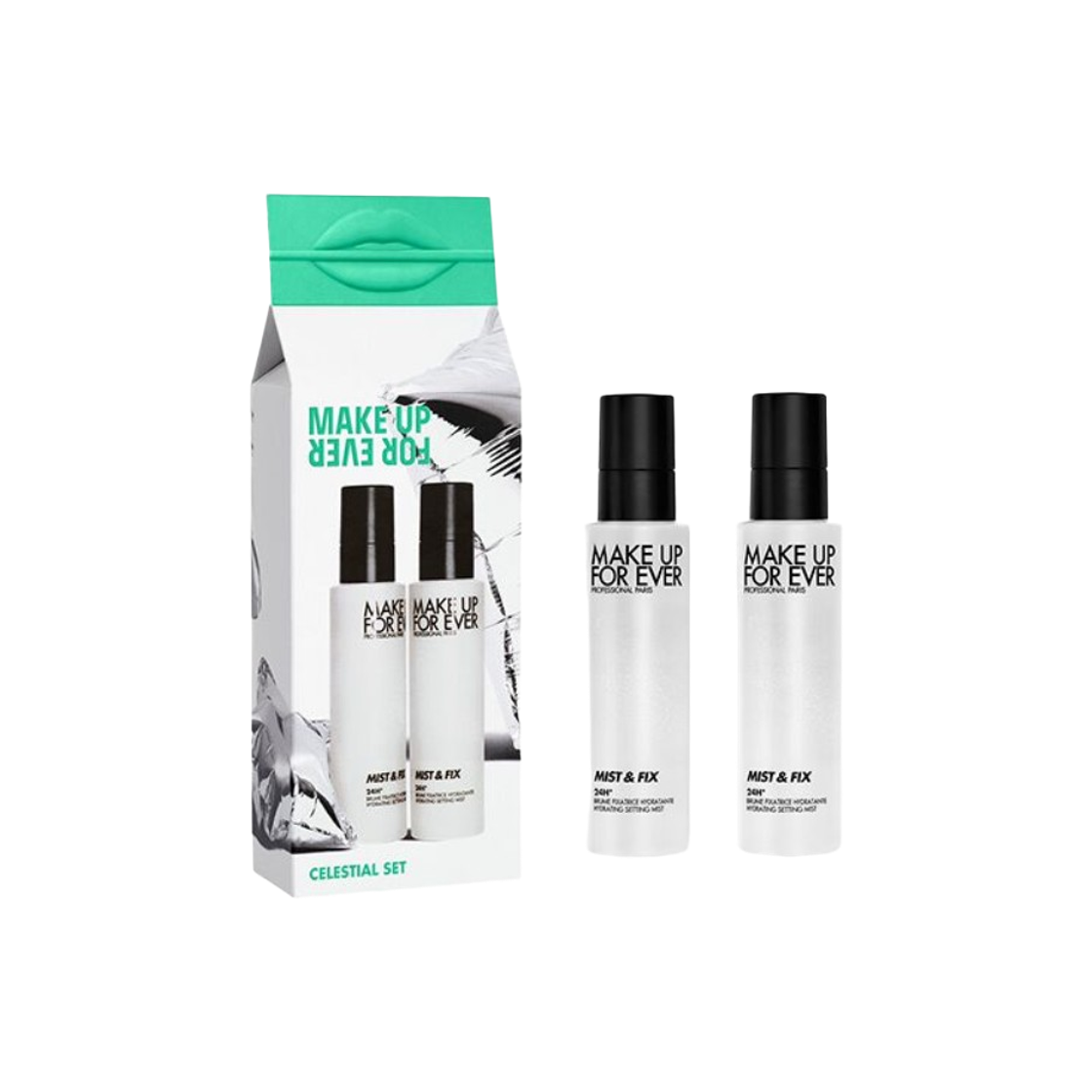 메이크업 포에버 미스트 & 픽스 셀레스티얼 세트 리미티드 에디션 100ml x 2(Make Up For Ever Mist & Fix Celestial Set Limited Edition 100ml x 2) - 1