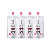 BSM Brewery Simsool Alss Korean Raspberry Wine Pouch 180ml 4 ea