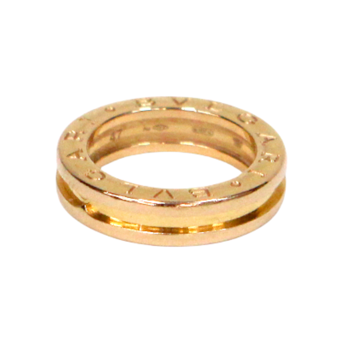 불가리 47호 18K 골드 비제로원 1밴드 반지 C-B47782(Bulgari B.Zero1 18K Gold Ring, Size 47)