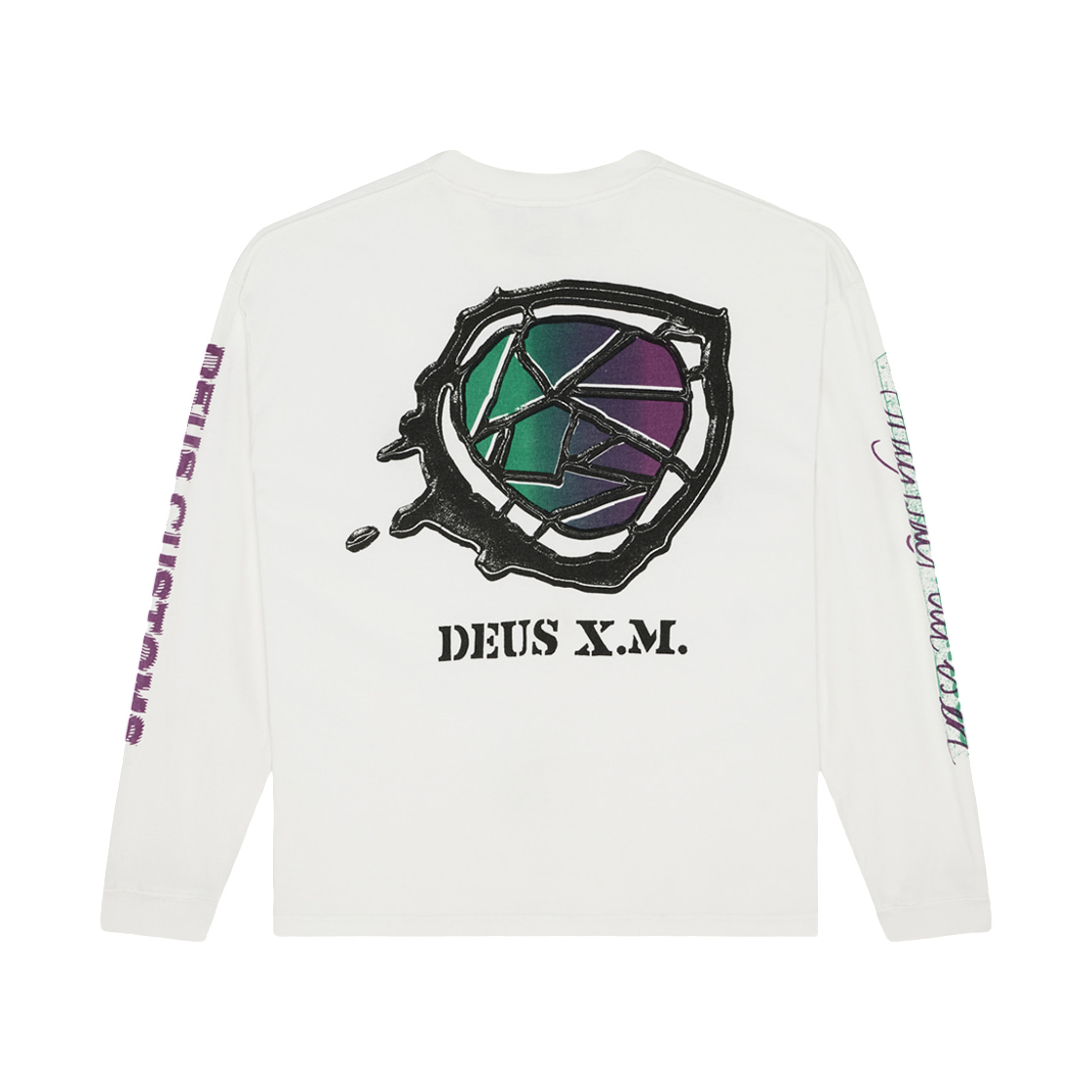 데우스 엑스 마키나 코스믹 인카운터 롱슬리브 티셔츠 화이트(Deus Ex Machina Cosmic Encounter L/S T-Shirt White) - 2