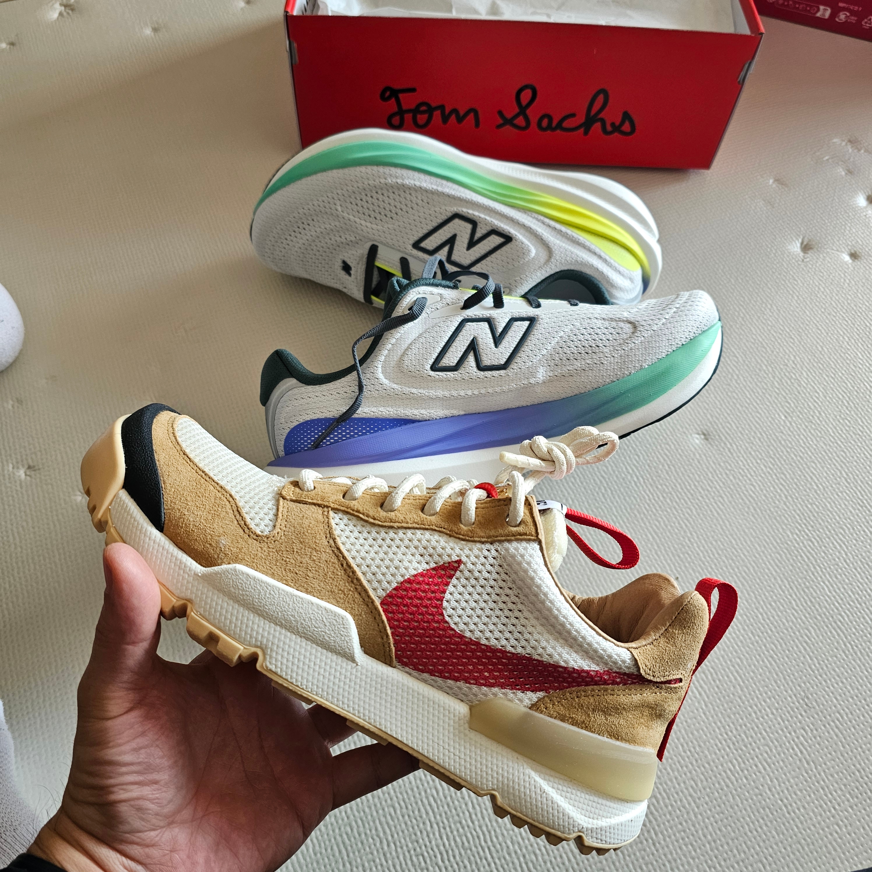 Nike x Tom Sachs Mars Yard Shoe 3.0 Space Camp 착용 스타일