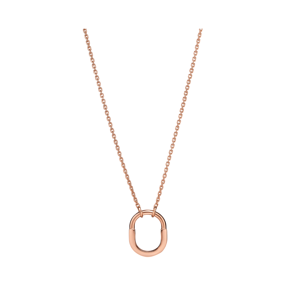 티파니 앤 코 락 스몰 펜던트 18K 로즈 골드(Tiffany & Co. Tiffany Lock Small Pendant 18K Rose Gold) - 1