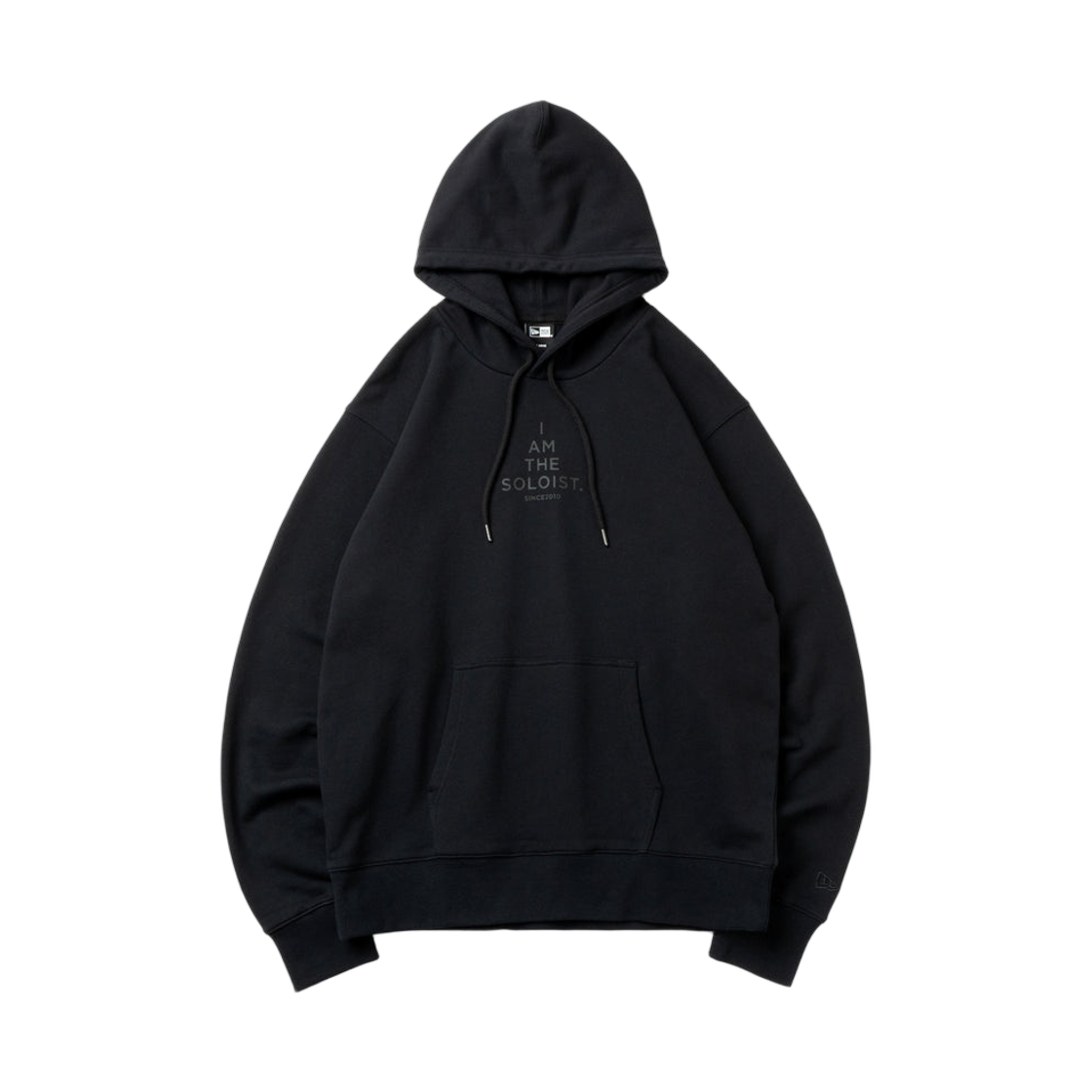 뉴에라 x 타카히로미야시타 더 솔로이스트 플리스 라인드 스웨트셔츠 풀오버 후드 블랙(New Era x Takahiromiyashita The Soloist Fleece-lined sweatshirt pullover hoodie Black) - 1