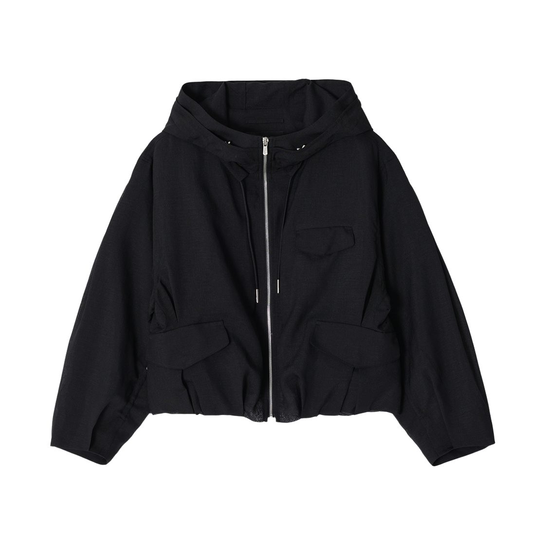 WH2JP302BK (W) SONGZIO Under Drape Cocoon Jumper Black