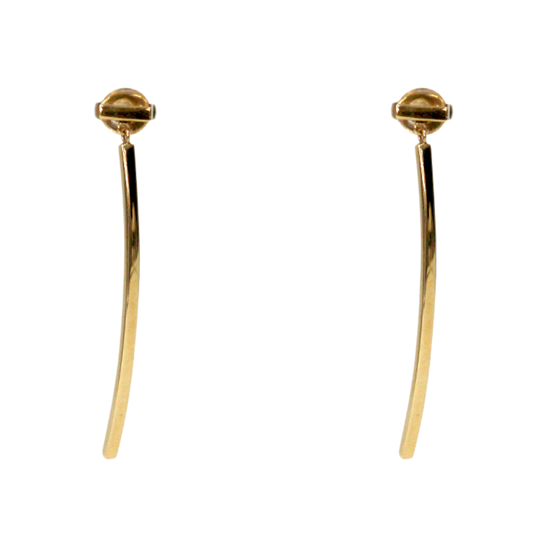 티파니앤코 750 18K 골드 T 바 귀걸이 C-B47320(Tiffany & Co. 750 18K Gold T-Bar Earrings C-B47320) - 1