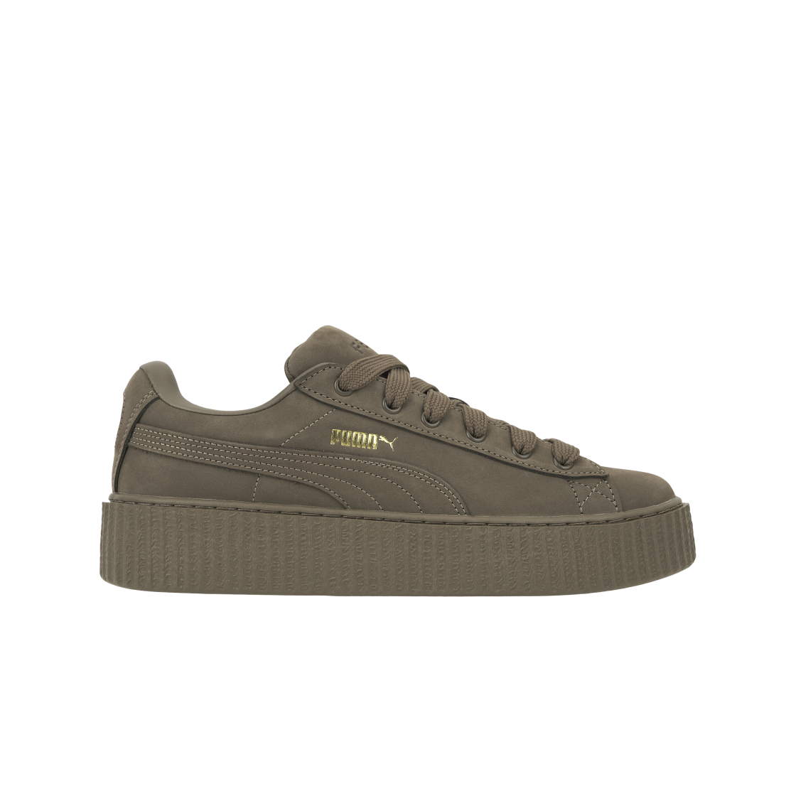 396813-01 Puma x Fenty Creeper Phatty Nubuck Taupe