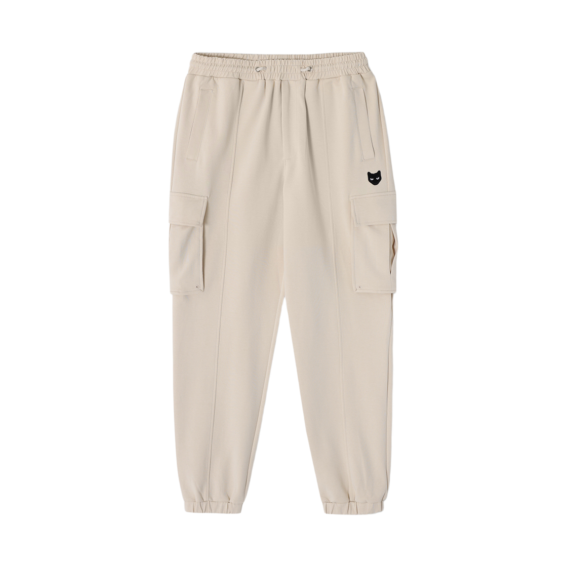 SF5PT910IV [OUTLET] Songizo Zzero Panther Cargo Training Jogger Cream