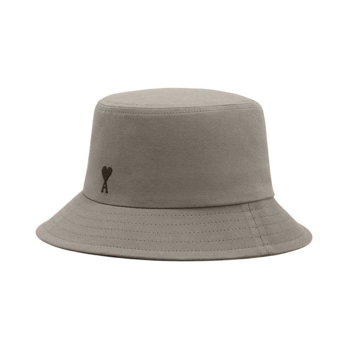 아미 그레이 코튼 아미 드 하트 버킷햇 카본(AMI Grey Cotton Ami De Coeur Bucket Hat Carbon)