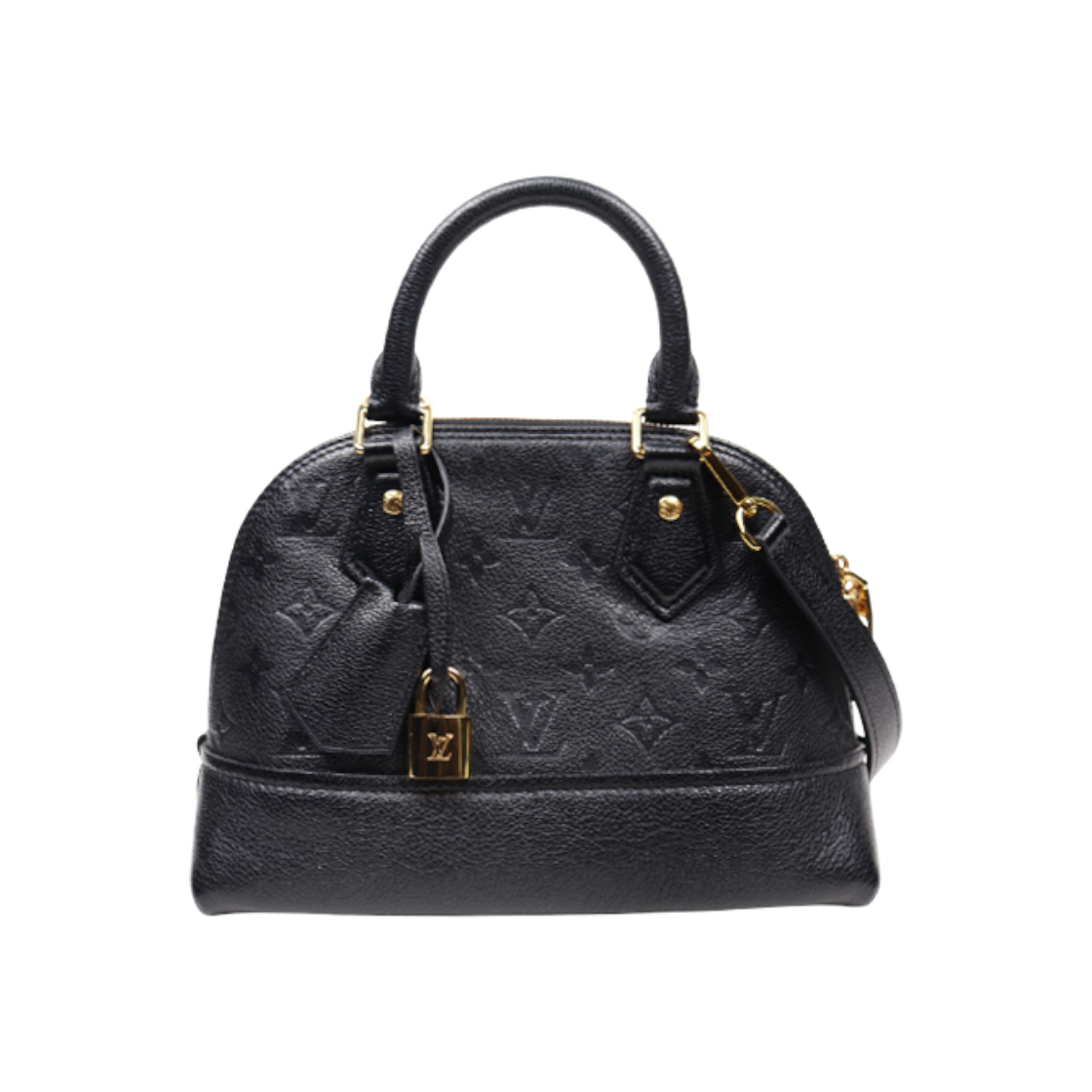 루이비통 블랙 앙프렝뜨 알마BB 2WAY백 C-A45748(Louis Vuitton Black Empreinte Alma BB 2-Way Bag)