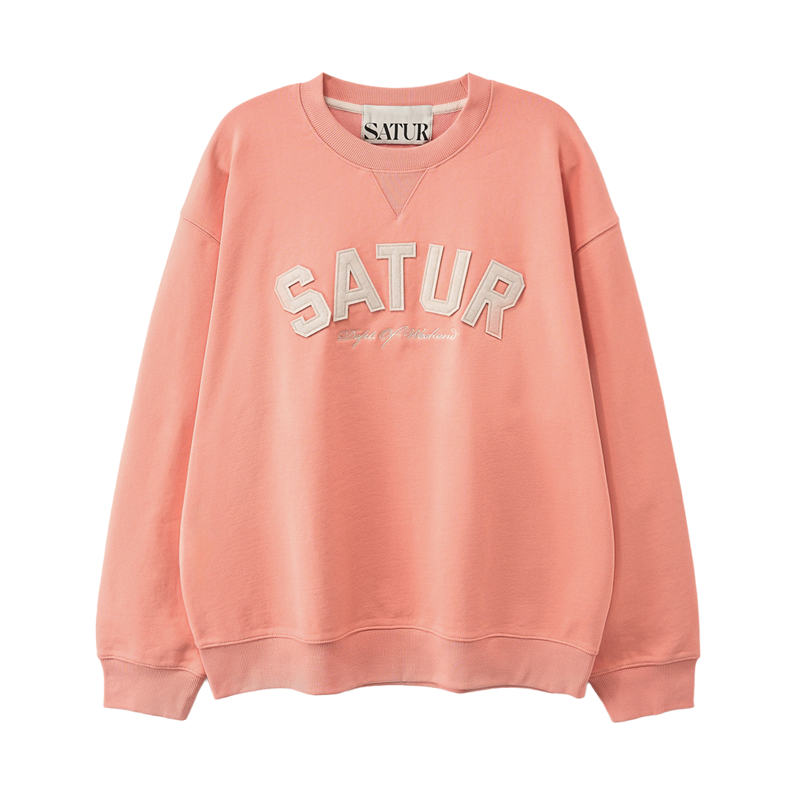 세터 루고 베이직 스웨트셔츠 핑크(SATUR Lugo Basic Sweatshirt Pink)