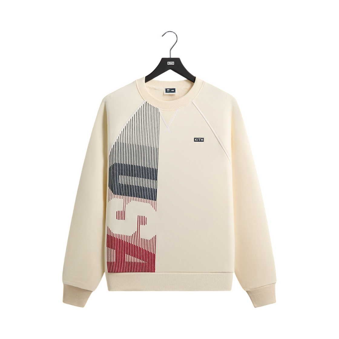 키스 포 팀 USA 래글런 넬슨 크루넥 샌드리프트(Kith for Team USA Raglan Nelson Crewneck Sandrift)