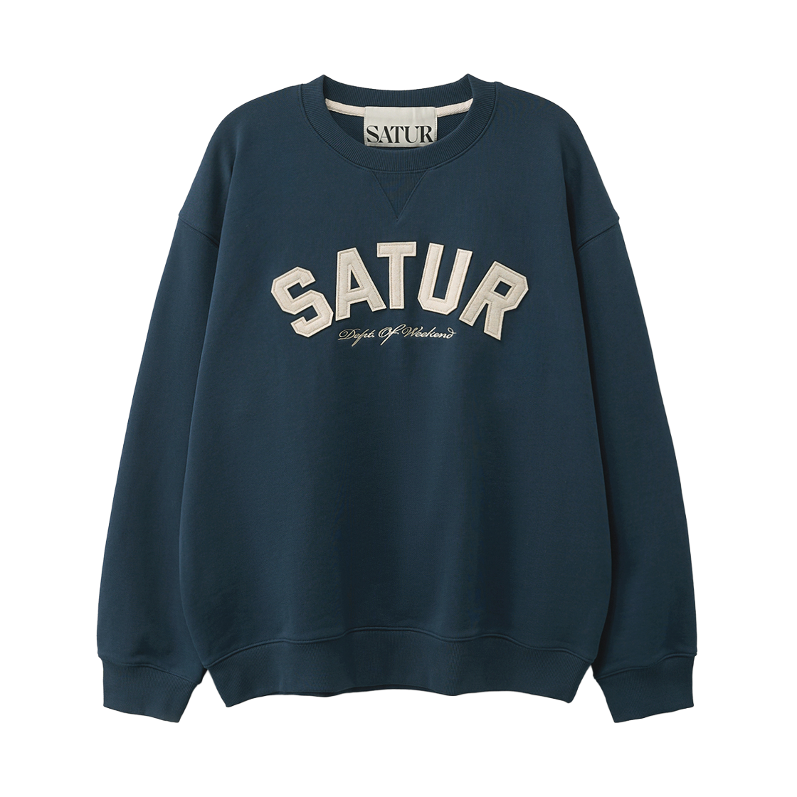 세터 루고 베이직 스웨트셔츠 네이비(SATUR Lugo Basic Sweatshirt Navy)