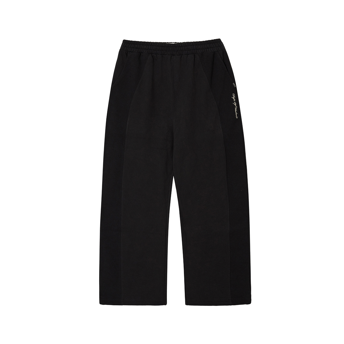 SA261UTP02BLK0 SATUR Panel Track Pants Black