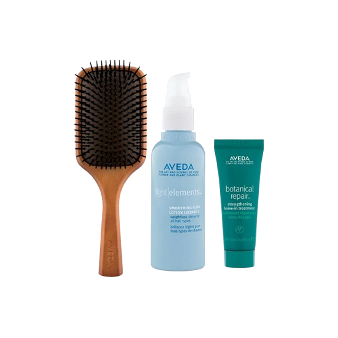 - Aveda Best Selling MIni Paddle Brush Kit