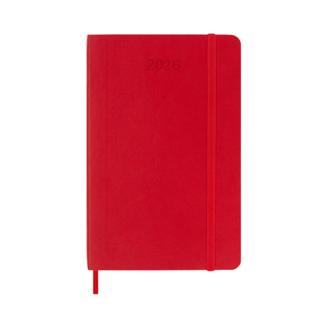 몰스킨 2026 클래식 데일리 다이어리 소프트커버 포켓 스칼렛 레드(Moleskine 2026 Classic Daily Diary Soft Cover Pocket Scarlet Red)