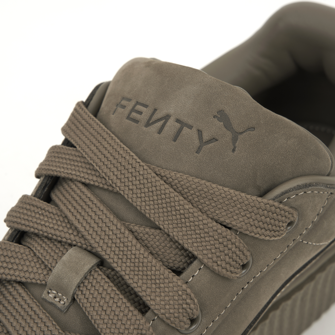 푸마 x 펜티 크리퍼 패티 누벅 토프(Puma x Fenty Creeper Phatty Nubuck Taupe) - 7