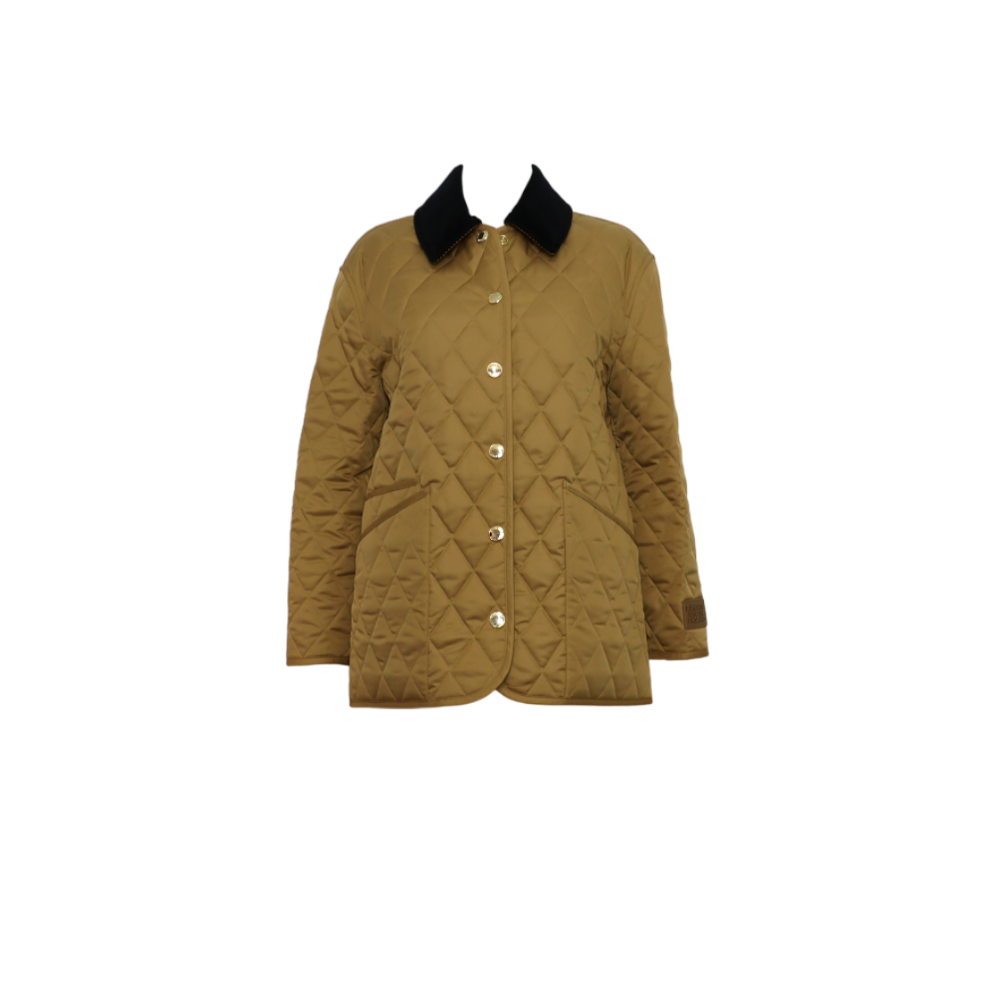 버버리 8030738 카멜 코듀로이 칼라 다이아몬드 퀼팅 여성 자켓aa59876(Burberry 8030738 Camel Corduroy Diamond Quilted Women's Jacket)