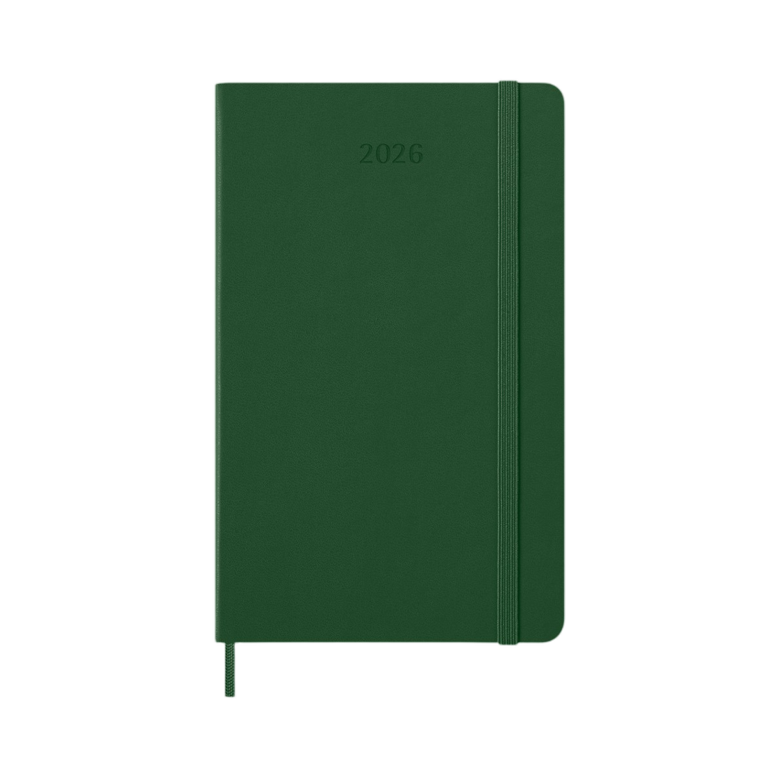 몰스킨 2026 클래식 데일리 다이어리 하드커버 라지 머틀그린(Moleskine 2026 Classic Daily Diary Hard Cover Large Myrtle Green)