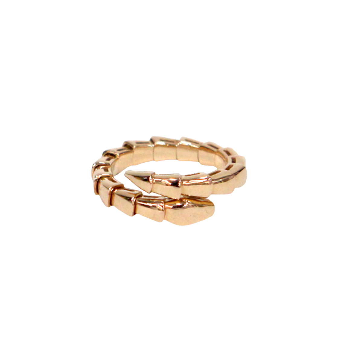 ITCBI4N4ASAV Bulgari Serpenti Ring in 18K Gold, Size M, D-B47787