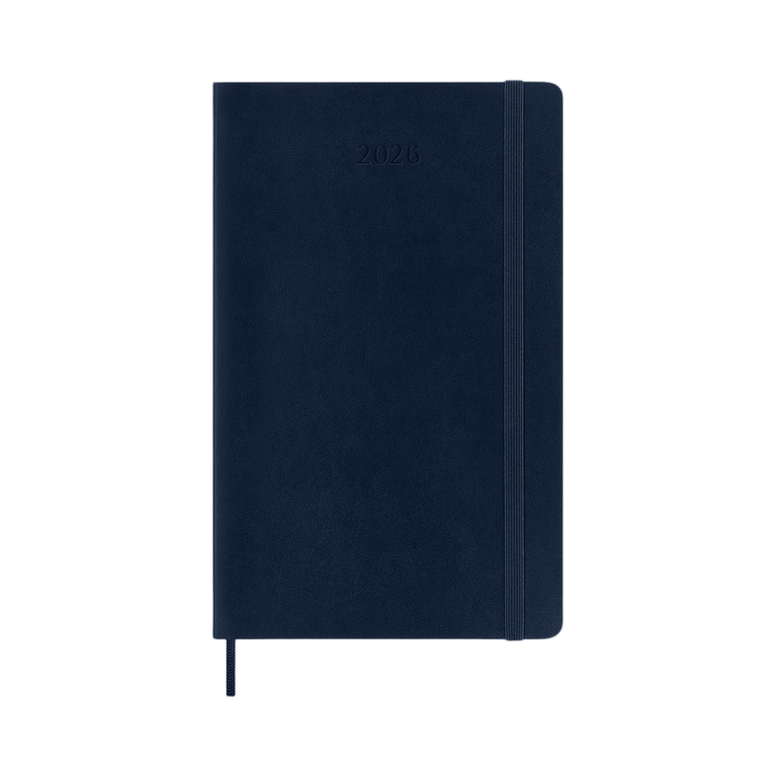 몰스킨 2026 클래식 데일리 다이어리 소프트커버 라지 사파이어 블루(Moleskine 2026 Classic Daily Diary Soft Cover Large Sapphire Blue)