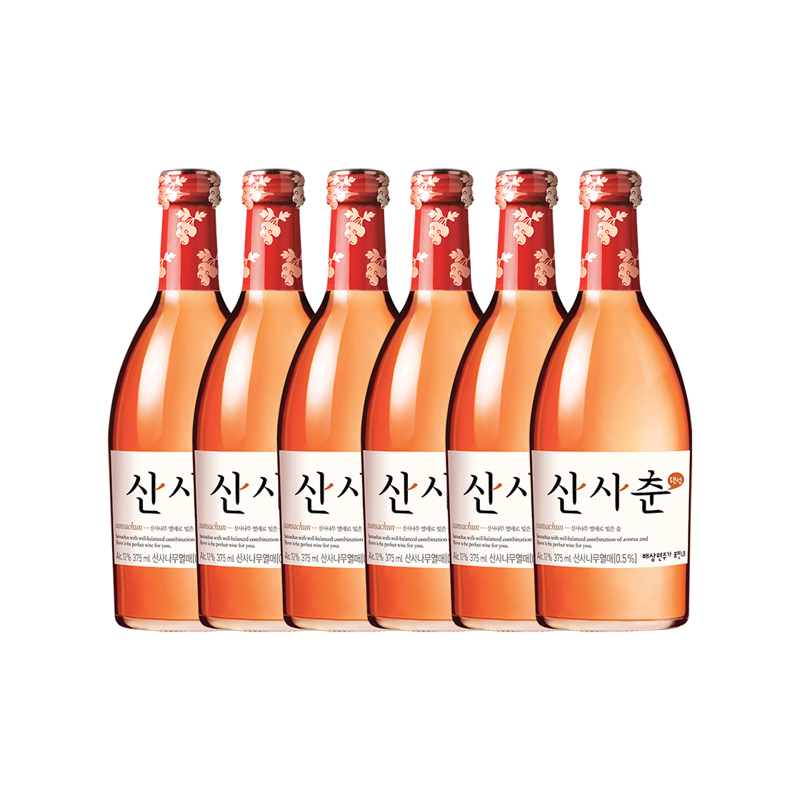 배상면주가 산사춘 375ml 6입(BSM Brewery Sansachun 375ml 6 Btl. (Yakju))