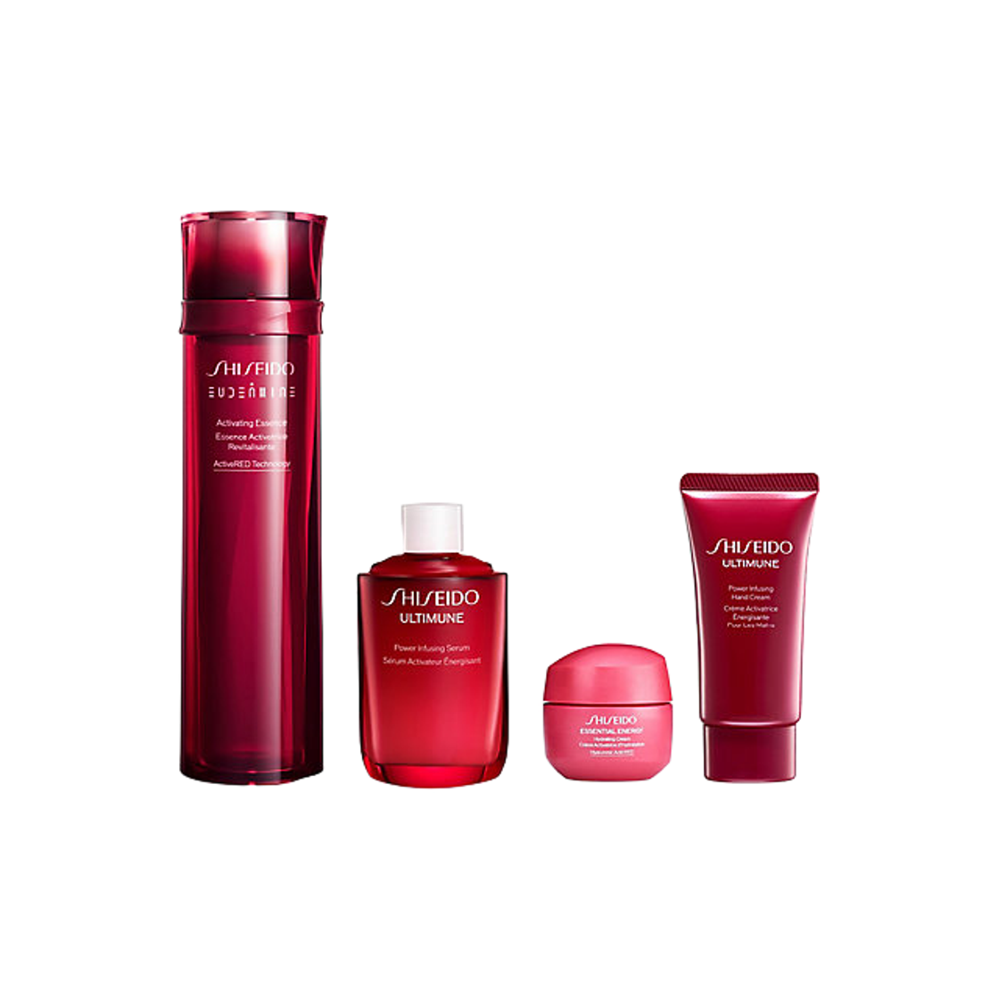 시세이도 뷰티 홀리데이 리미티드 에디션 키트 (얼티뮨 파워 인퓨징 세럼 리필 50ml & 유더민)(Shiseido Beauty Holiday Limited Edition Kit (Ultimune Power Infusing Serum Refill 50ml & Eudermine))