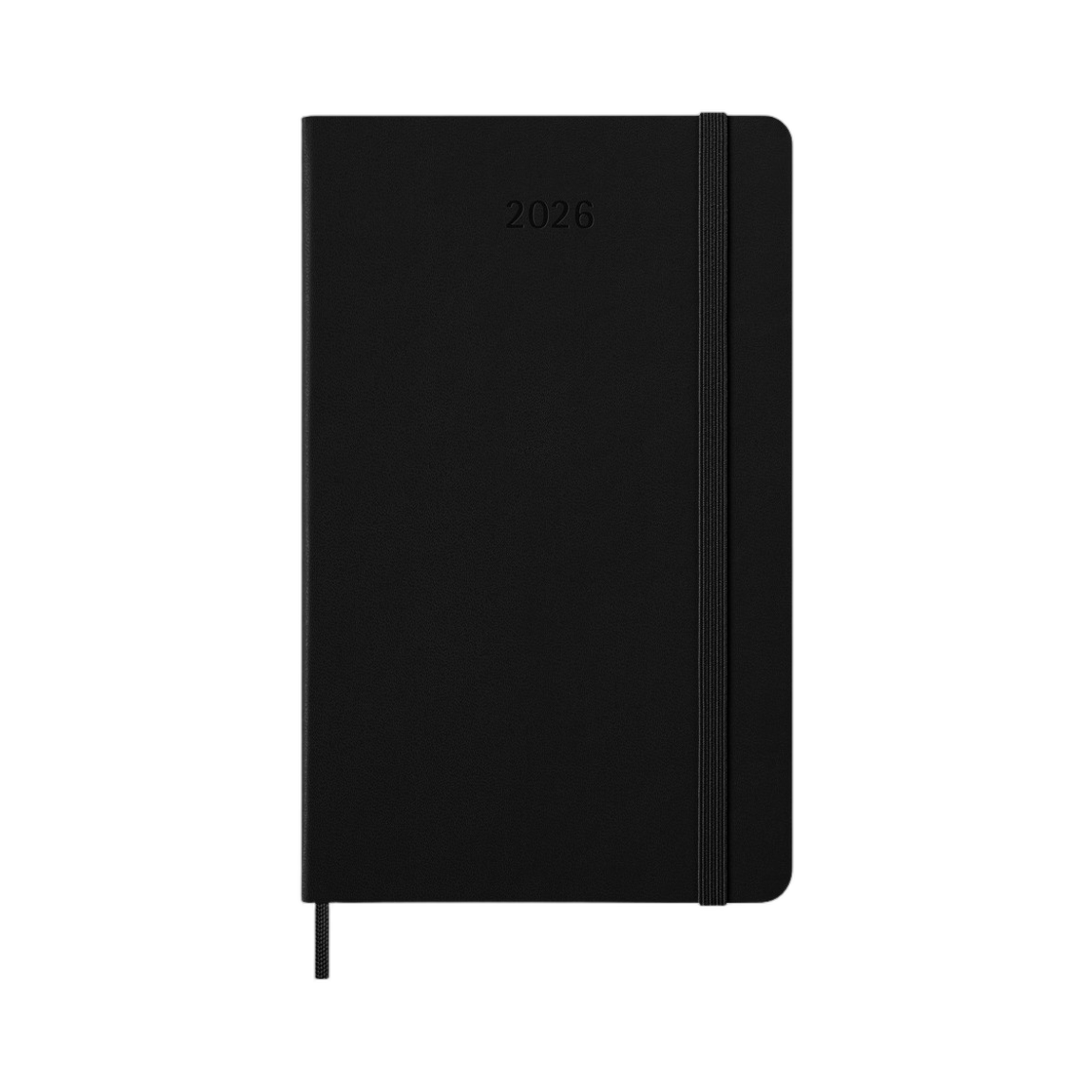 몰스킨 2026 클래식 데일리 다이어리 하드커버 라지 블랙(Moleskine 2026 Classic Daily Diary Hard Cover Large Black)