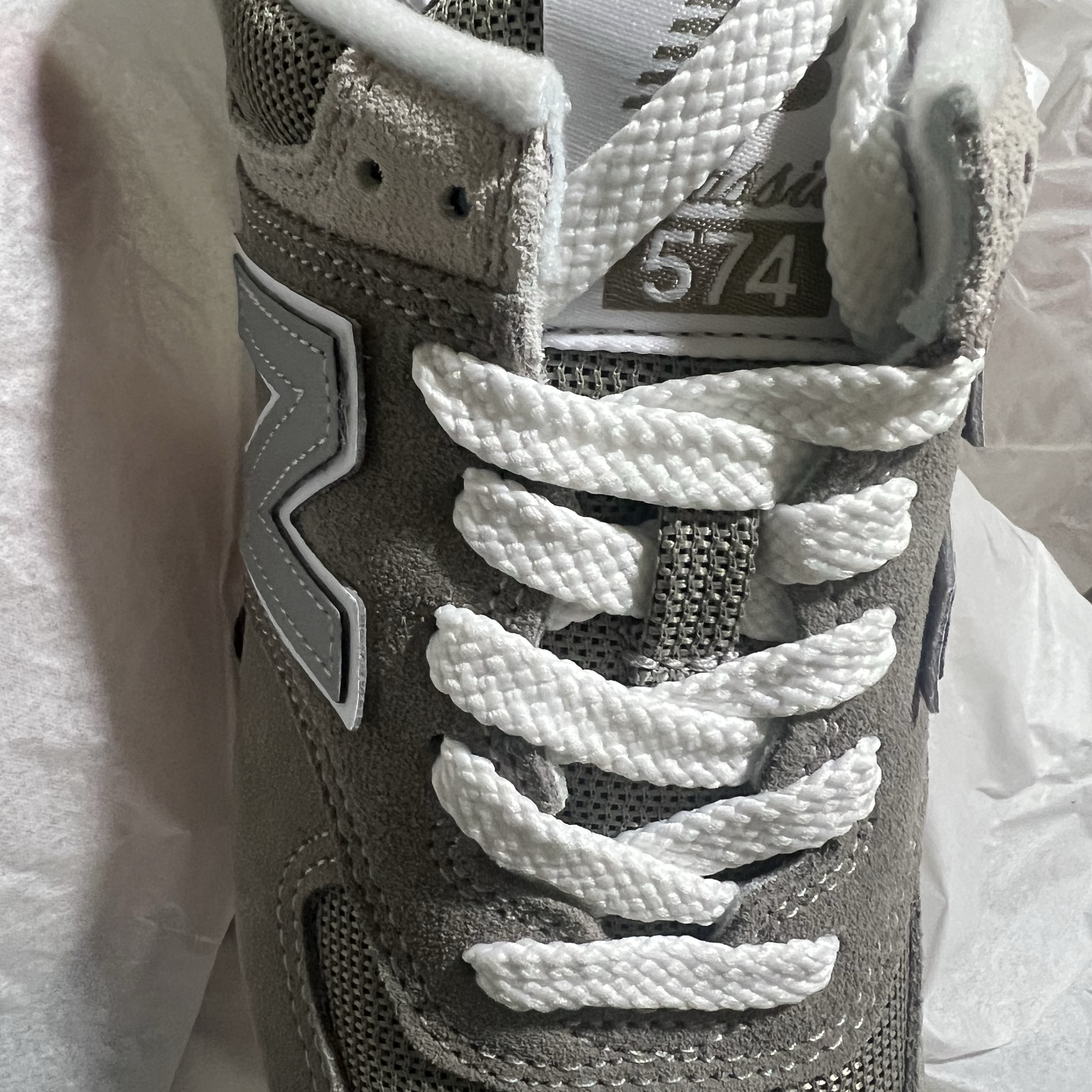 New Balance 574 Worn By Anyone Grey - D Standard 착용 스타일 - 2