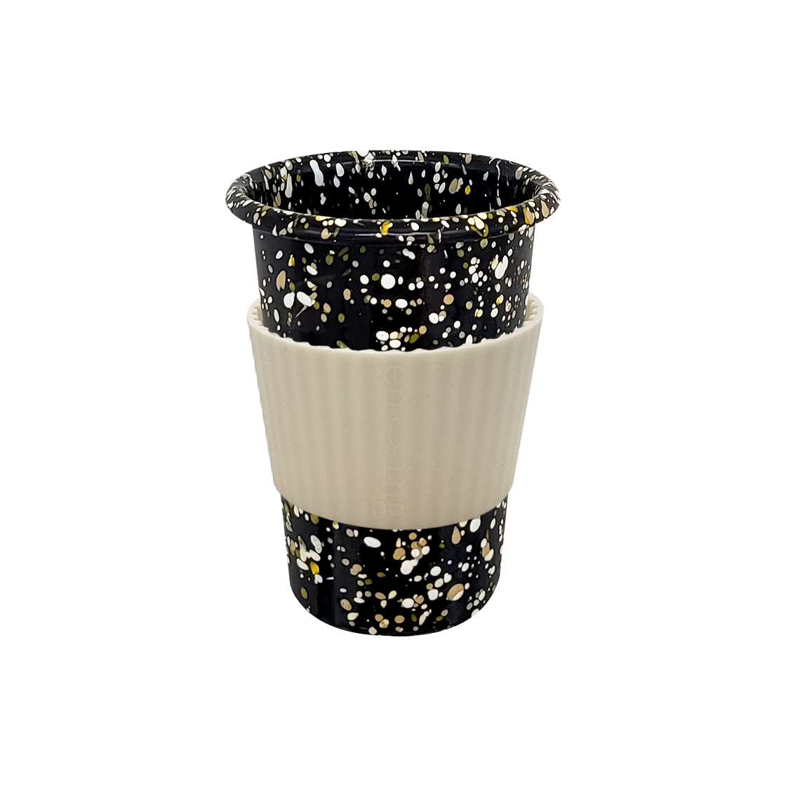 에딩 유니버스 롱텀블러+홀더 450ml 어스화이트(Eding Universe Long Tumbler+Holder 450ml Earth White)