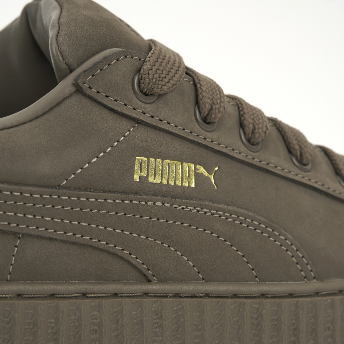 푸마 x 펜티 크리퍼 패티 누벅 토프(Puma x Fenty Creeper Phatty Nubuck Taupe) - 8