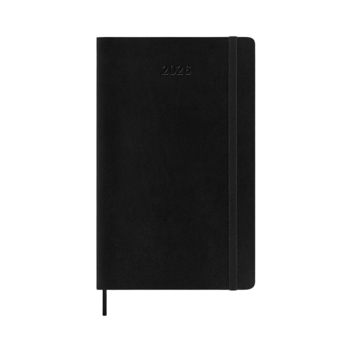 몰스킨 2026 클래식 데일리 다이어리 소프트커버 라지 블랙(Moleskine 2026 Classic Daily Diary Soft Cover Large Black)