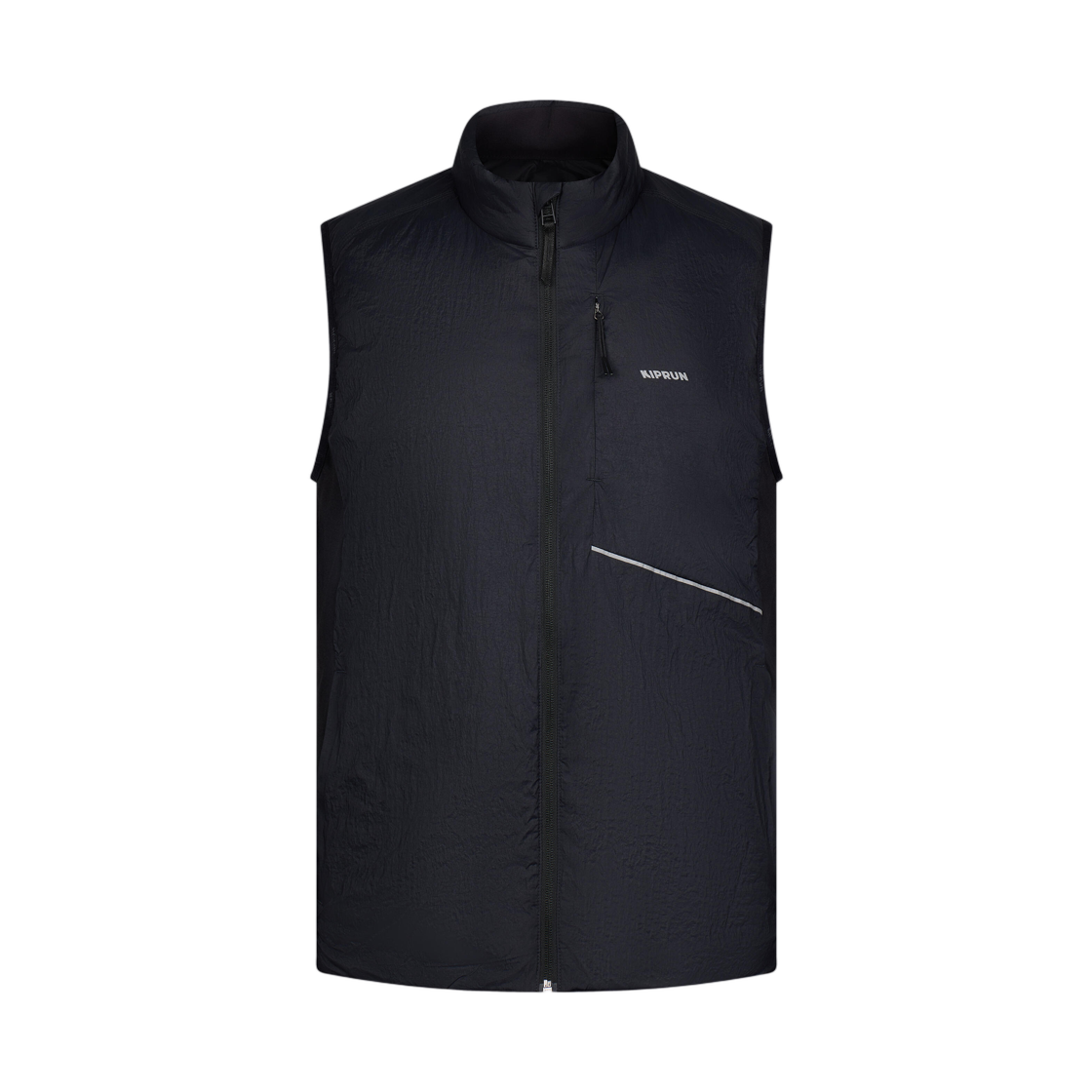 데카트론 킵런 러닝 패디드 베스트 런 웜 500 블랙(Decathlon Kiprun Running Padded Vest Run Warm 500 Black) - 1